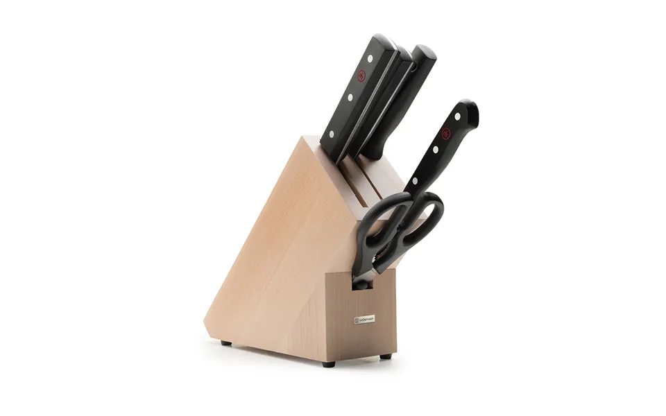 Wüsthof Gourmet 5pc Chinese Knife Block Beech Wt1095070501