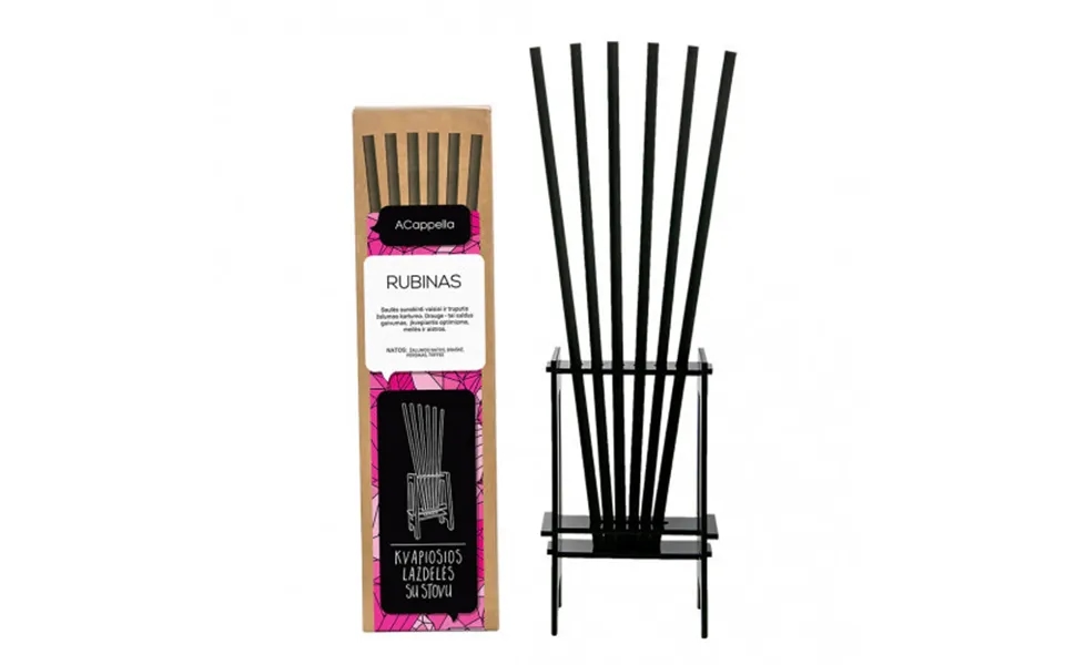 Acappella Home Parfume Incense Sticks With A Stand Ruby