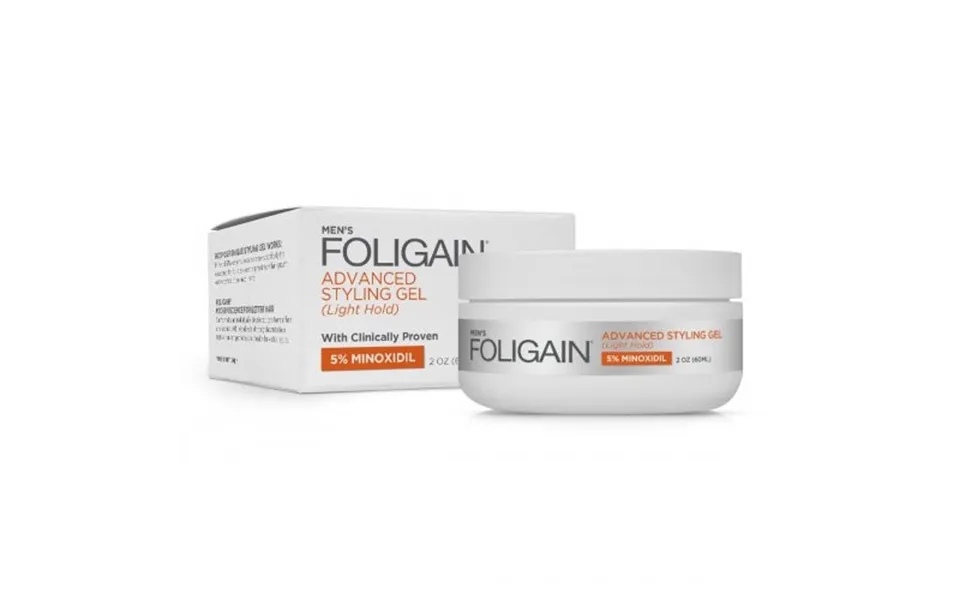 Foligain Advanced Hair Regrowth Styling Gel Minoxidil 5% For Men 60ml