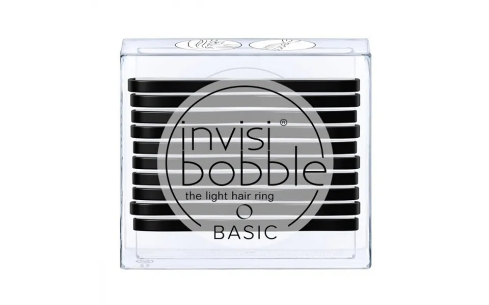 Invisibobble Basic The Weightless Hair Ring True Black