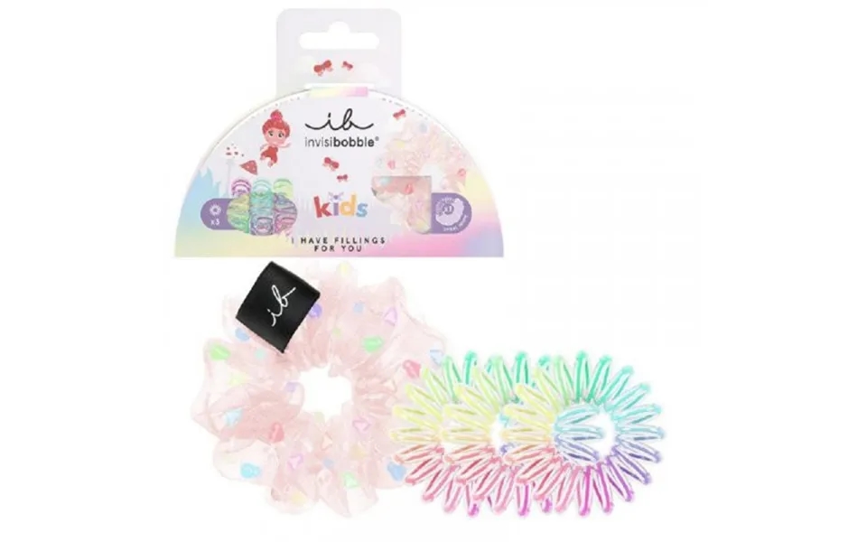 Invisibobble Kids I Have Fillings For You Set 4 Pcs.