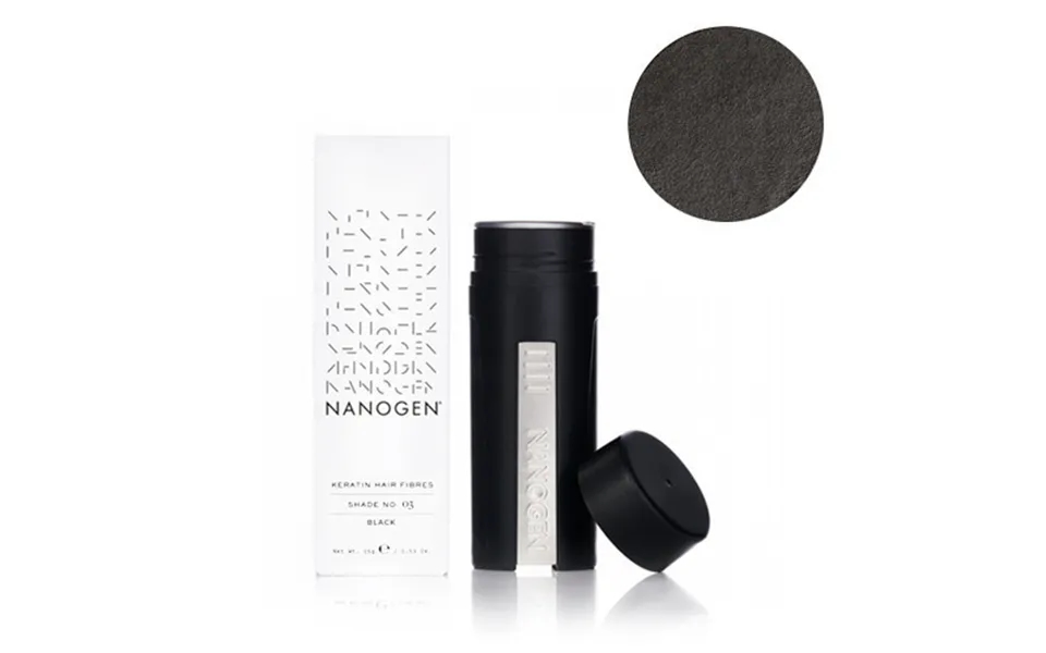 Nanogen Keratin Hair Fibres Black 30g