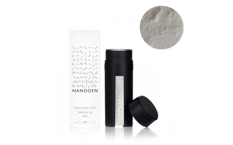 Nanogen Keratin Hair Fibres Grey 30g