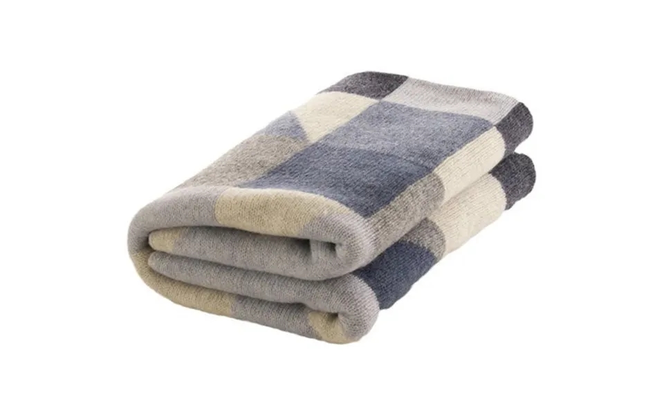Nord Snow Random Colour Merino Wool Blanket