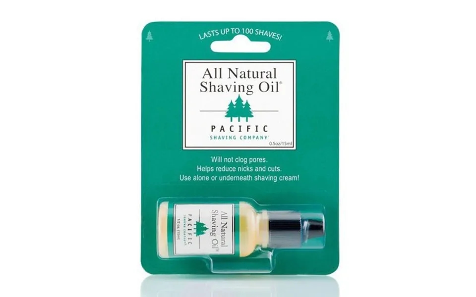 Pacific All Natural Shaving Oil 15ml