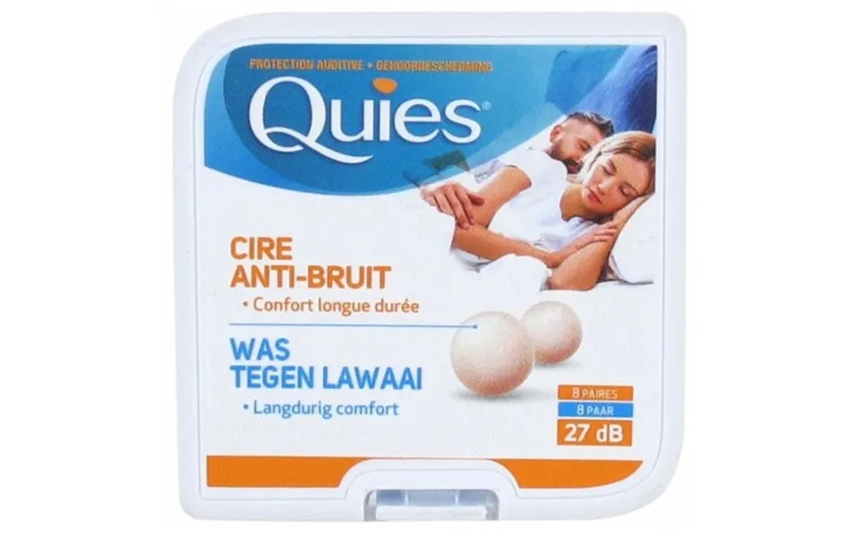 Quies Wax Ear Plugs 8 Paires