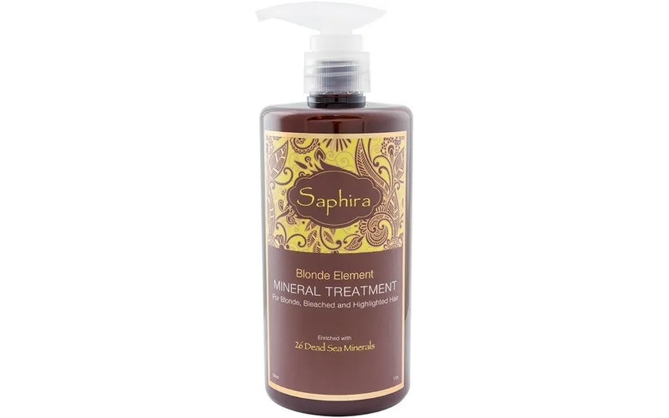 Saphira Mineral Smoothing Treatment Blonde 500ml