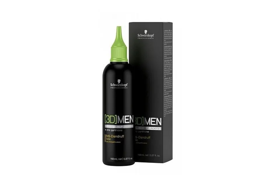 Schwarzkopf Professional 3d Men Anti-dandruff Hair Tonic 150ml