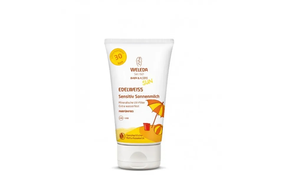 Weleda Baby & Kids Sun Edelweiss Sensitive Sun Milk Spf30 150ml