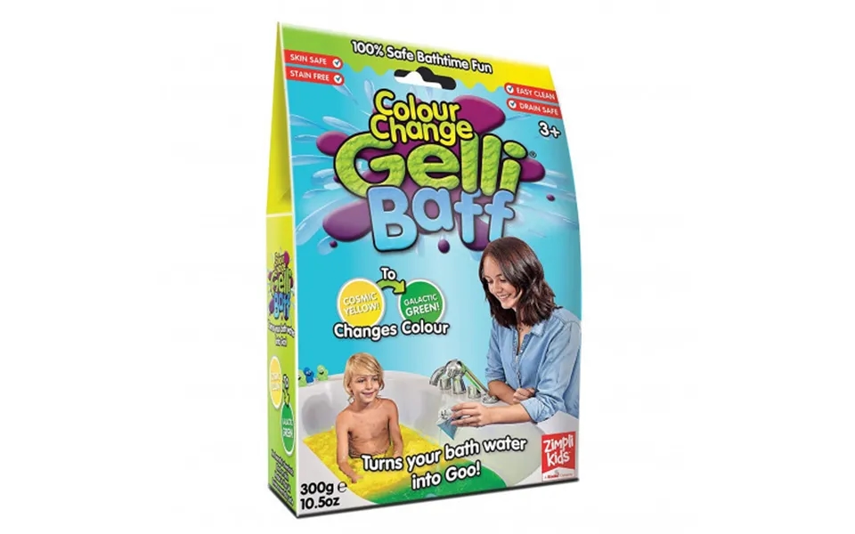 Zimpli Kids Gelli Baff Colour Change Cosmic Yellow