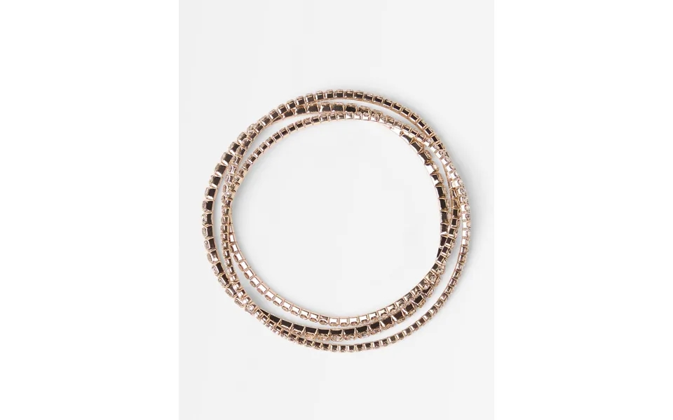 3-pack Elastic Bracelet With Rhinestone