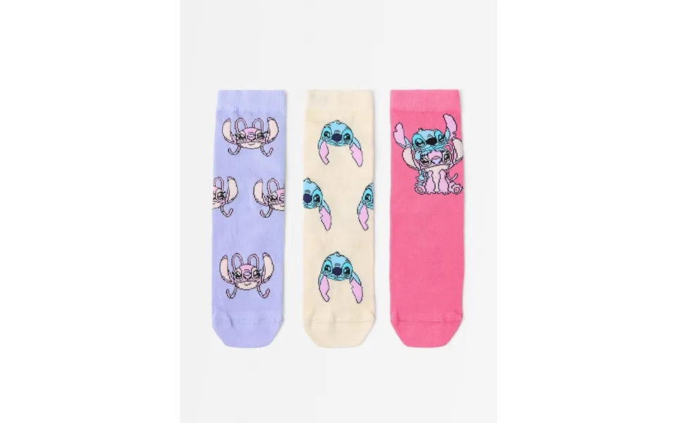 3-pack Lilo & Stitch Socks