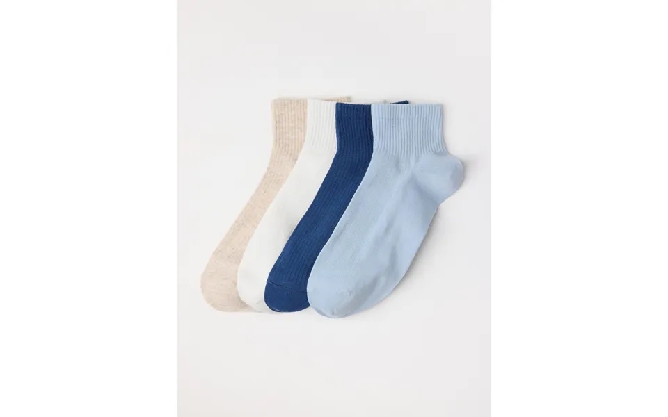 4-pack High Ankle Socks