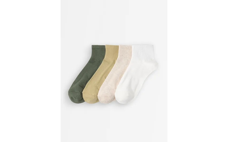 4-pack High Ankle Socks
