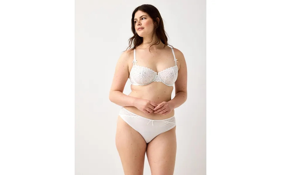Brazilian Briefs With Broderie Anglaise