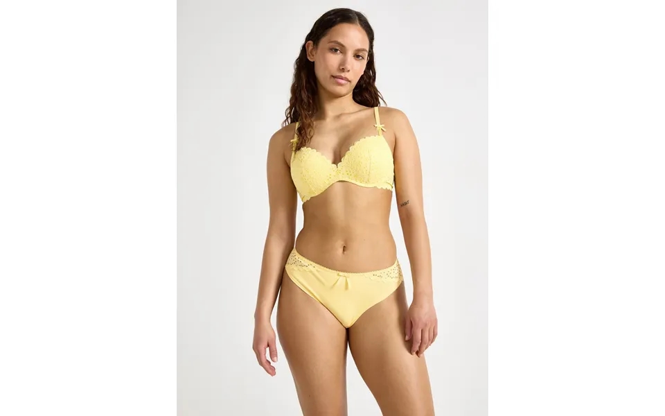 Brazilian Briefs With Broderie Anglaise