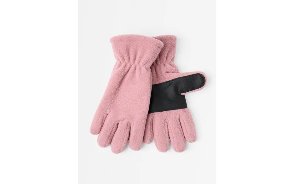 Fleece Gloves With Palm Grips