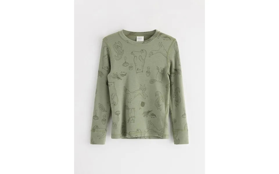 Long Sleeve Top In Merino Wool