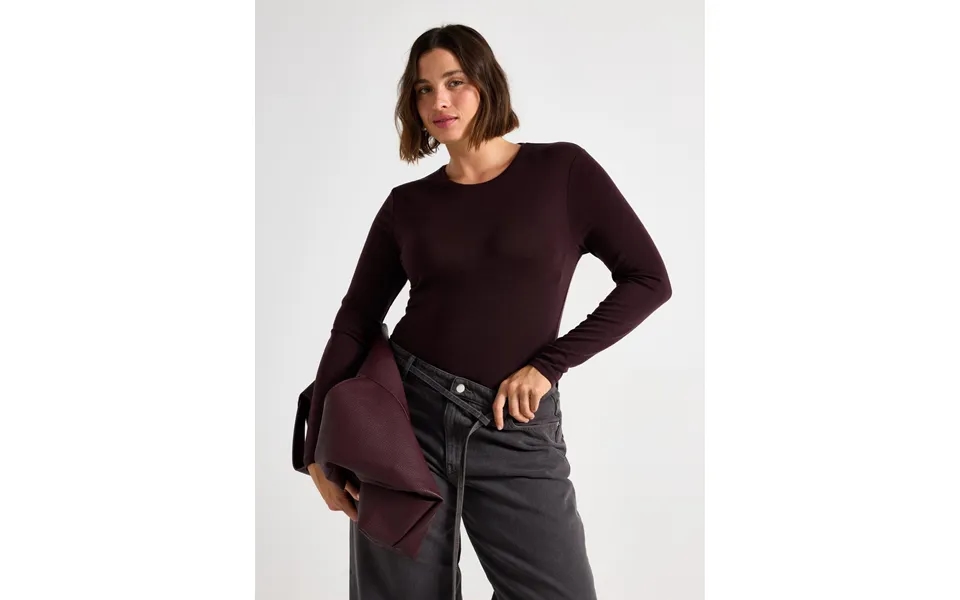 Long Sleeve Top In Merino Wool