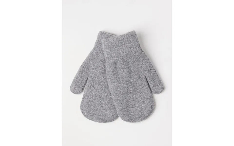 Mittens In Merino Wool Blend