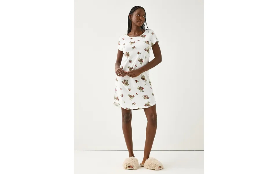 Nightdress With Christmas Motif