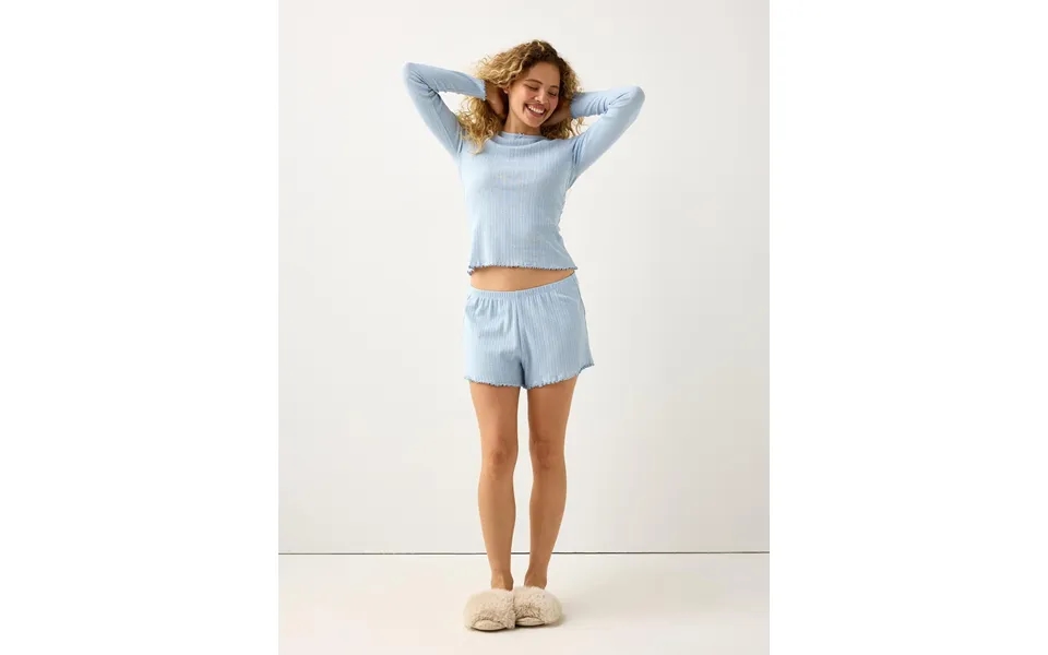 Pyjama Set In Pointelle