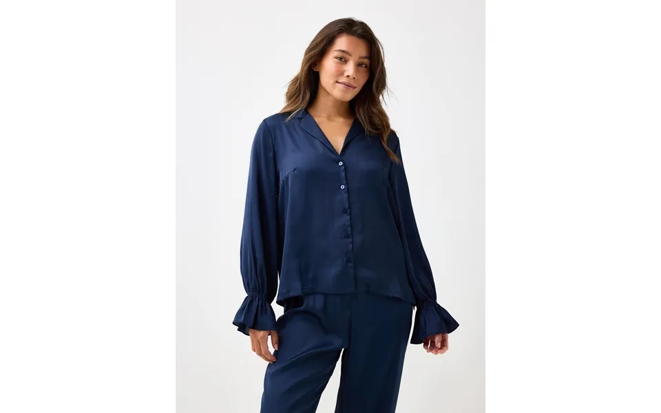 Pyjama Shirt In Satin