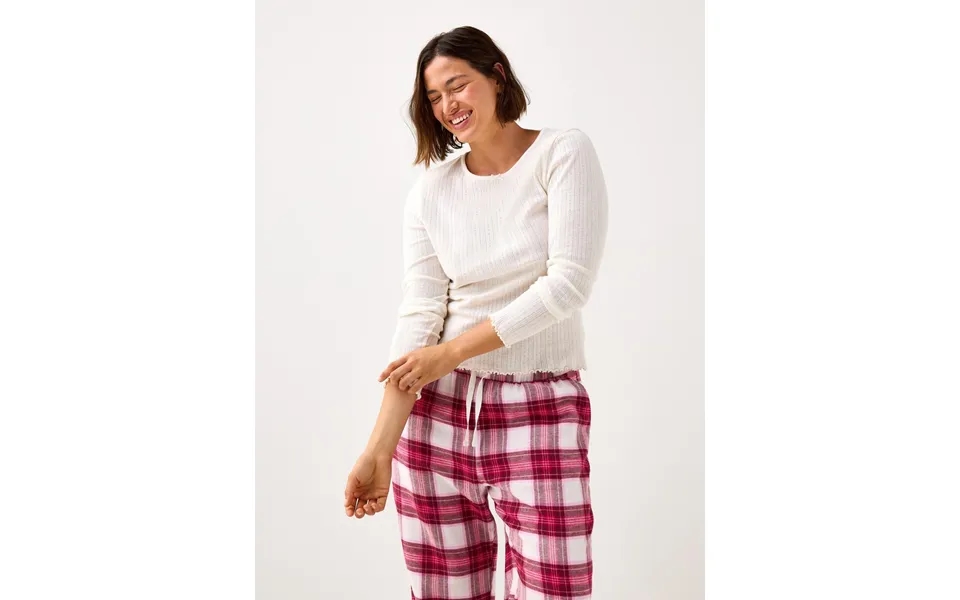 Pyjama Top In Pointelle