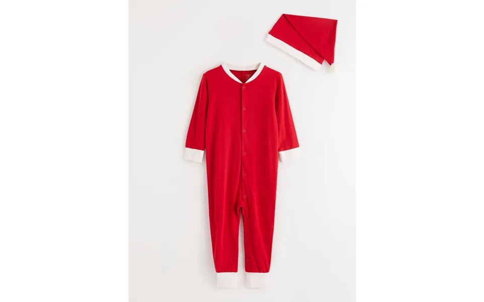 Santa Onesie With Hat