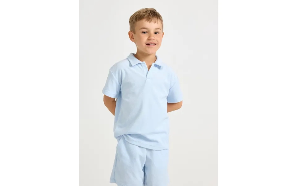 Short-sleeved Shirt In Terry