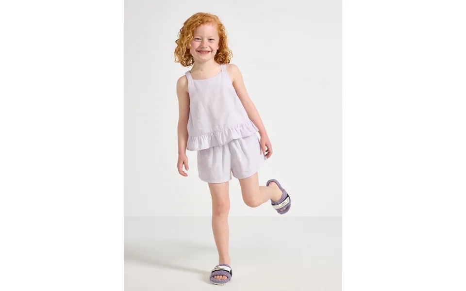 Shorts In Linen Blend