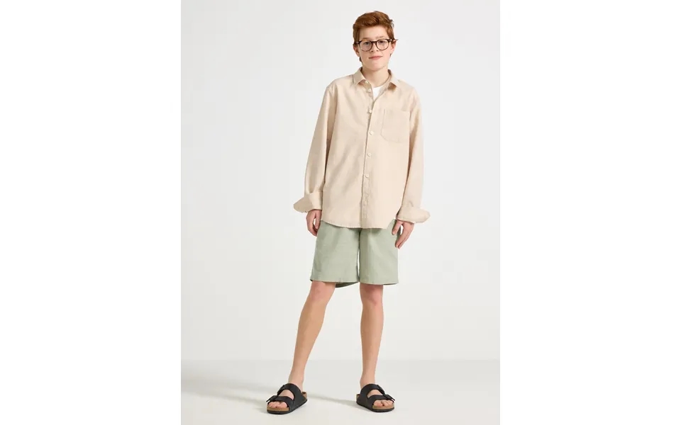 Shorts In Linen Blend