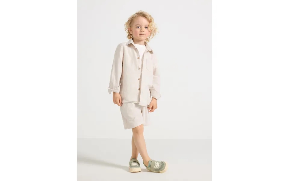 Shorts In Linen Blend