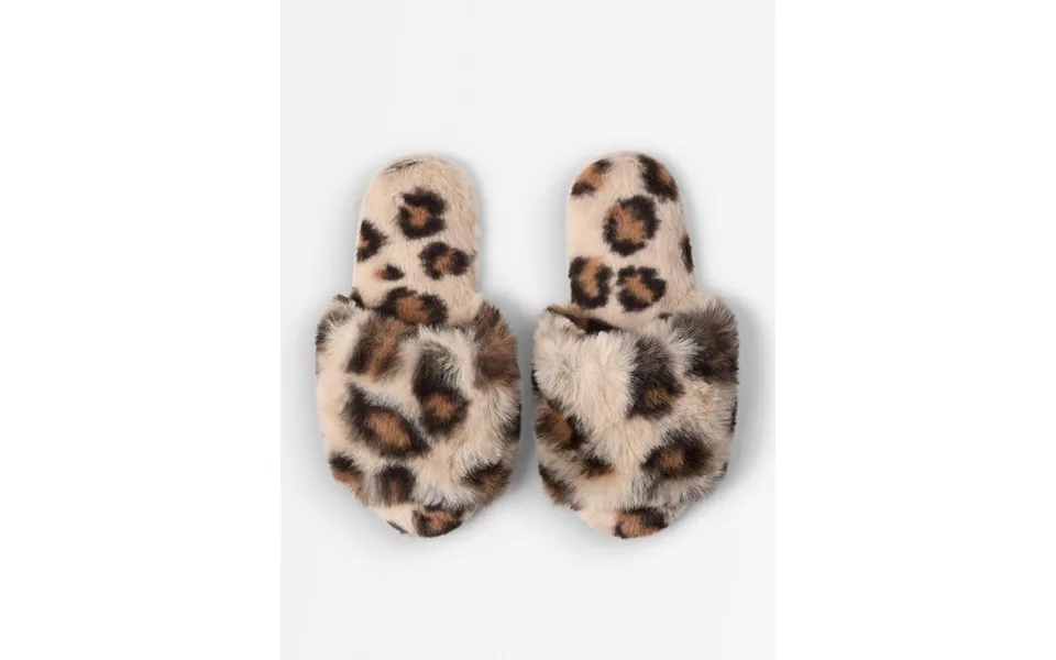 Slippers In Faux Fur