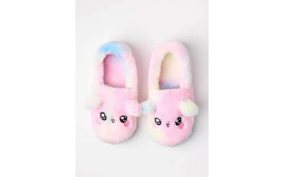 Slippers With Faux Fur