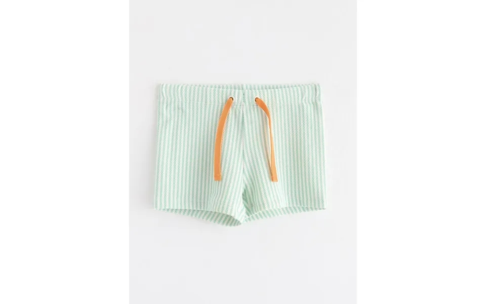 Swim Trunks With Crinkled Structure