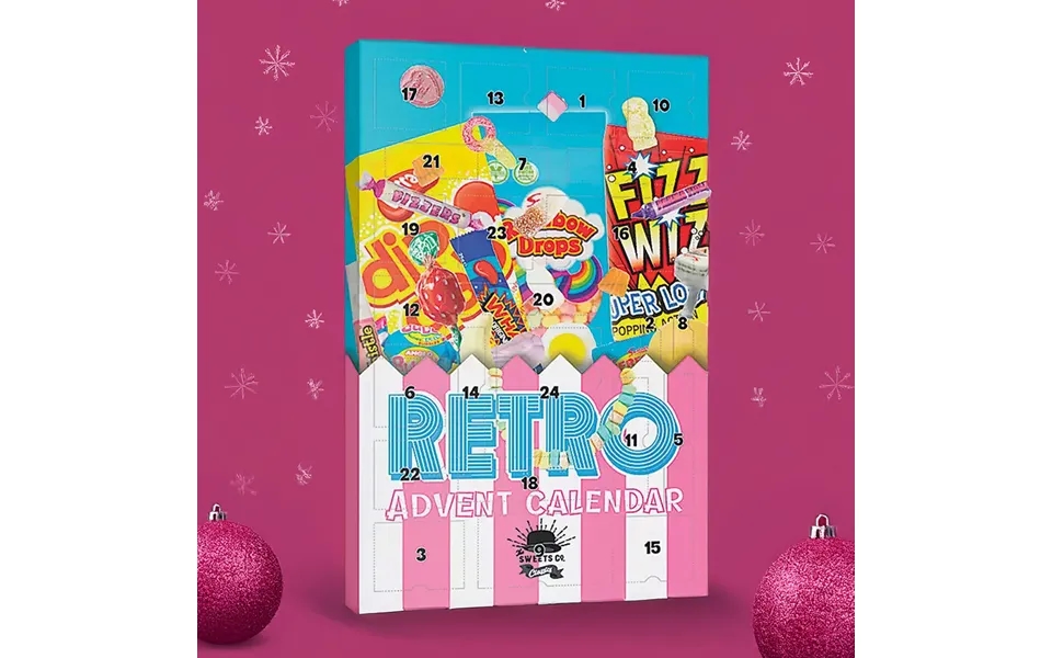 24 Days Retro Sweets Advent Calendar