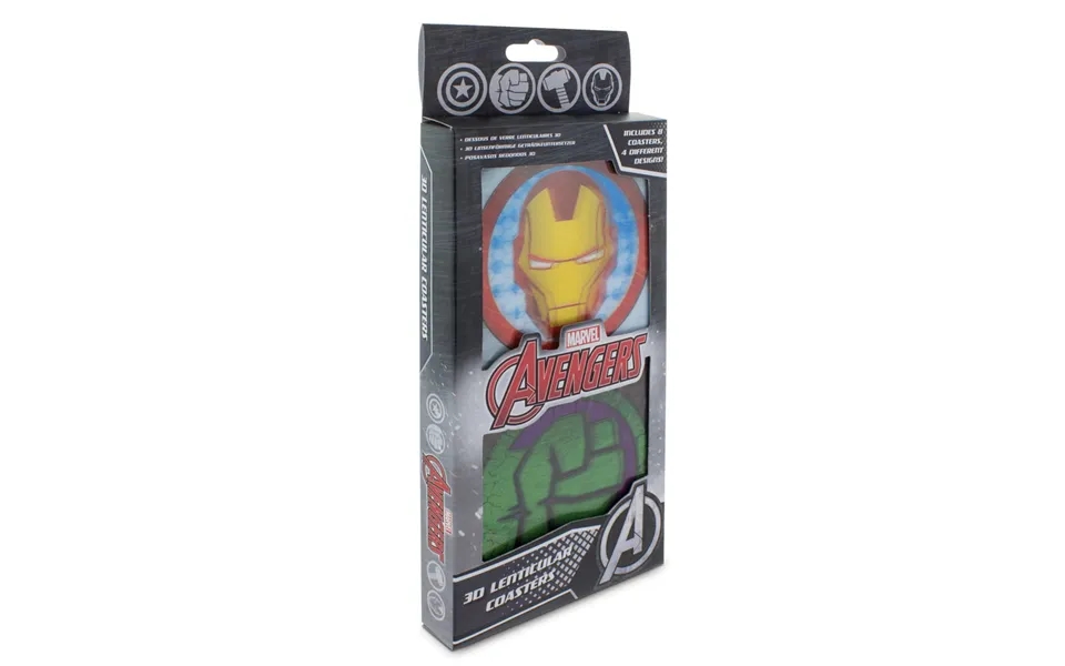 3d Marvel Coasters