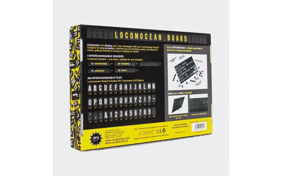 Airport Style Message Board