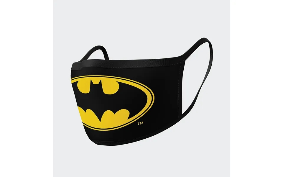 Batman Logo Face Mask 2 Pack