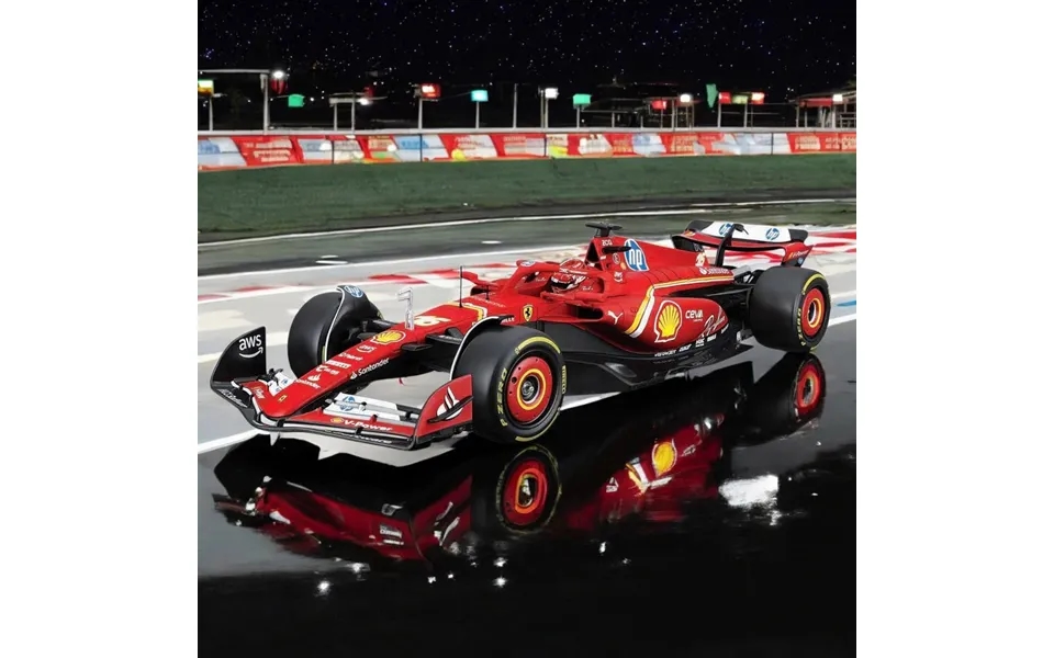 Bburago F1 Ferrari Sf-24 2024 Leclerc 1 24 Scale Set