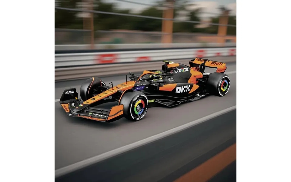 Bburago F1 Mclaren Mcl38 2024 Norris 1 24 Scale Set