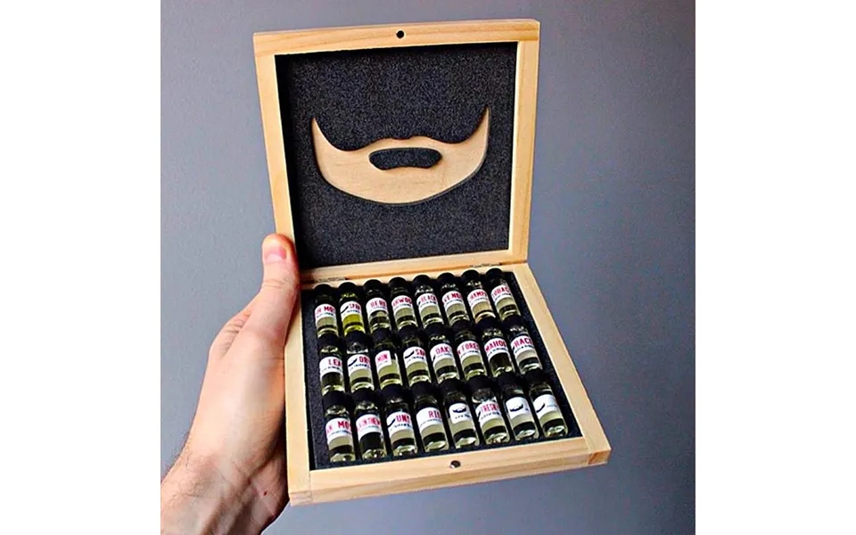 Bearded Man 24 Beard Oils Sampler Box Set