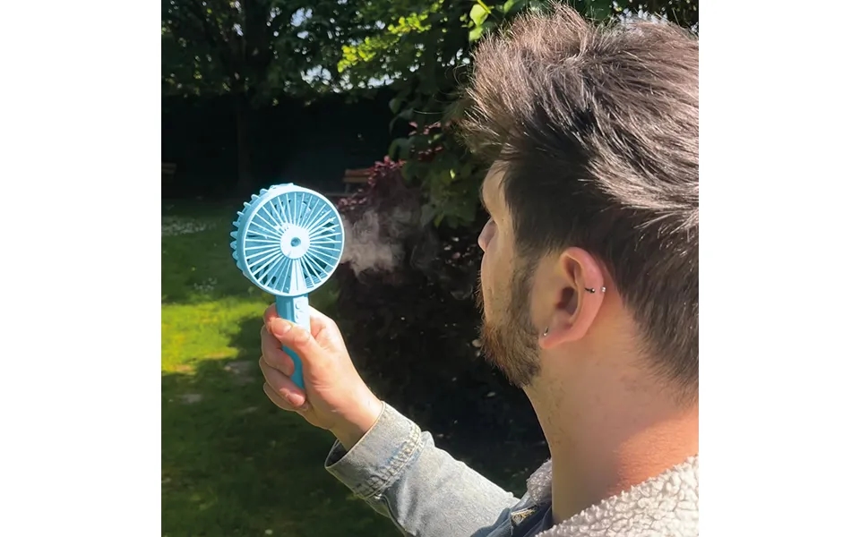 Becool Rechargeable Mist Fan Blue