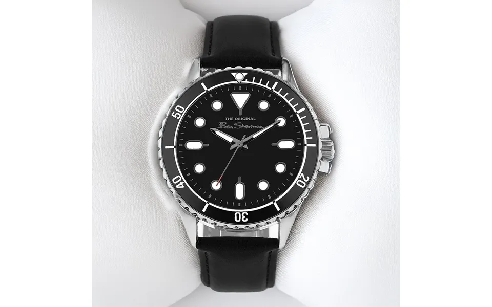 Ben Sherman Black Strap Watch Dial