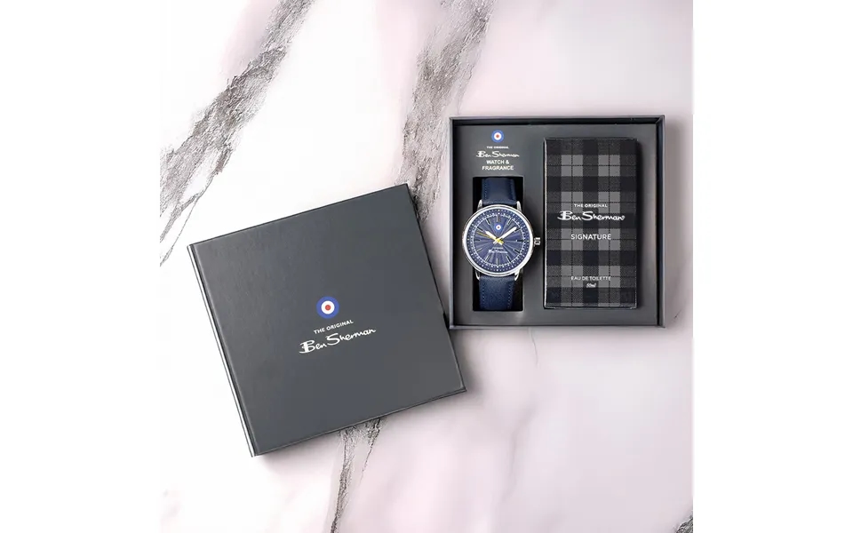 Ben Sherman Blue Watch & Fragrance Set