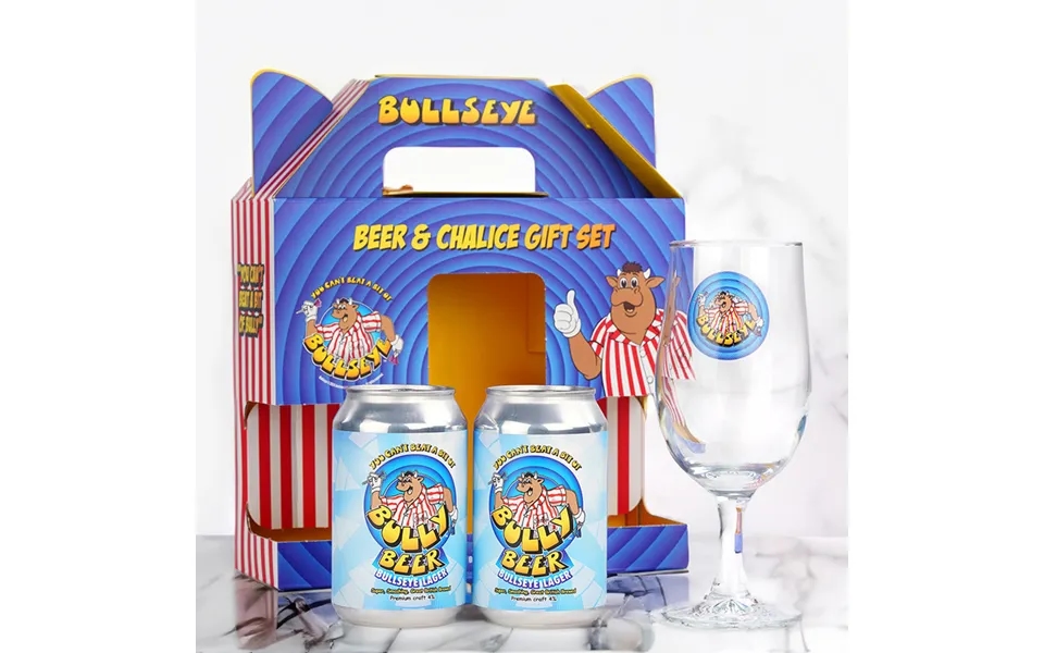 Bully Beer Gift Box Lagers And Chalice