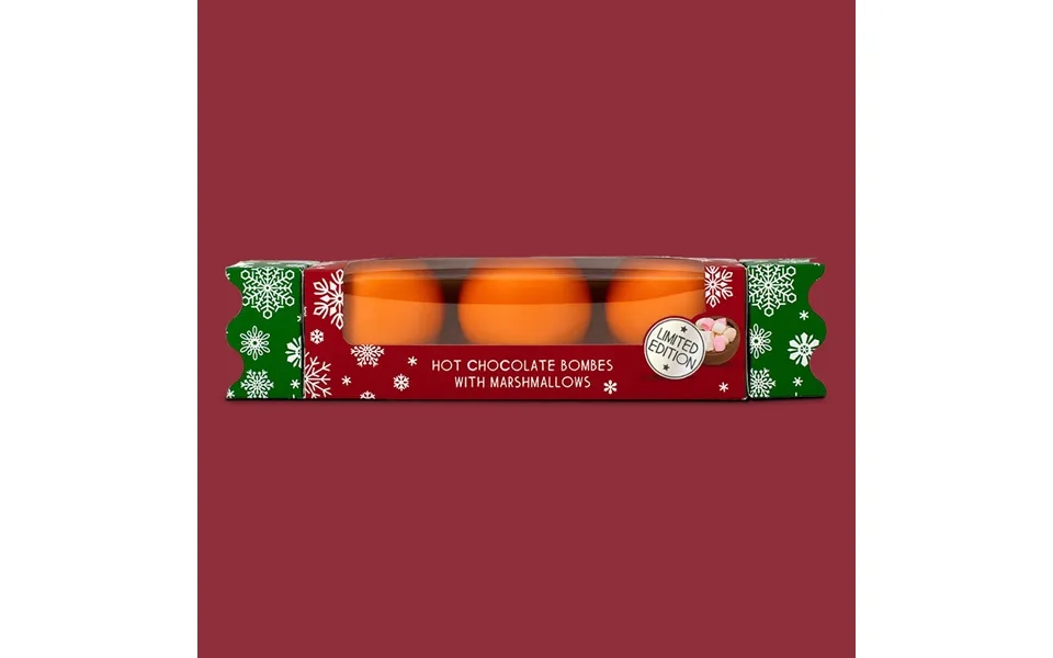 Christmas Hot Chocolate Bombes Orange Flavour