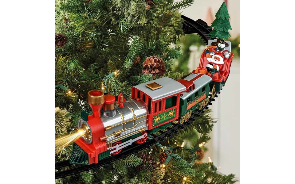 Christmas Tree Train Set