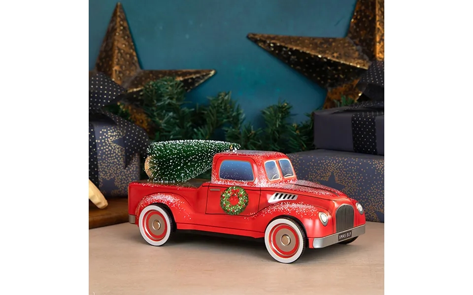 Christmas Truck Butter Shortbread Tin